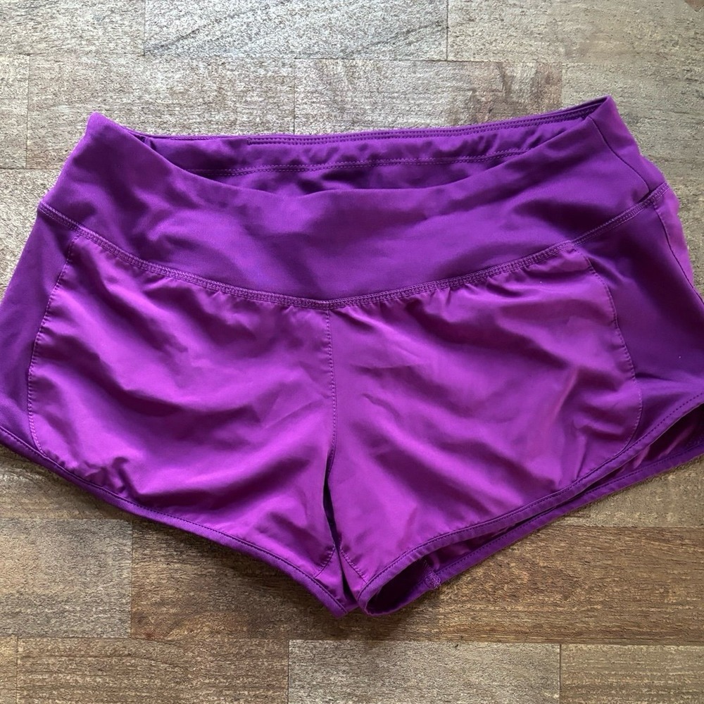 Women's Purple Athletic Nike Running Gym Shorts Small
